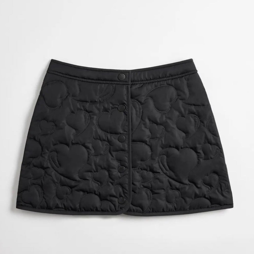 Coachtopia Loop Quilted Heart Mini Skirt